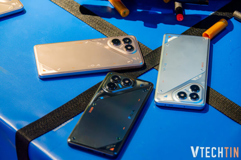 TECNO POVA 7: Siêu Pin 7000mAh, tản nhiệt cực lớn, kháng nước IP64, AI tối ưu hiệu suất dùng ngoài trời