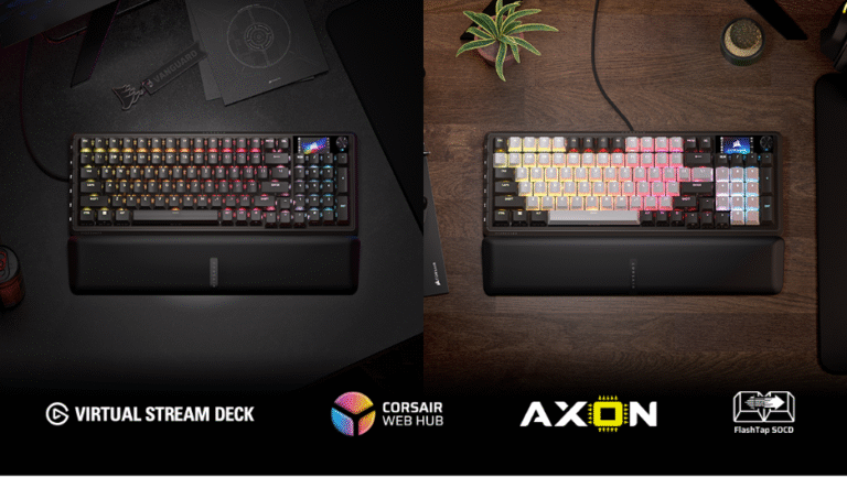 CORSAIR giữ vững di sản sáng tạo với bộ đôi bàn phím chơi game thay đổi cuộc chơi Vanguard Pro 96 và Vanguard 96