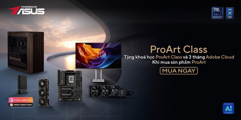 ASUS ra mắt dòng màn hình ProArt PA32QCV & PA27JCV – Định hình chuẩn hiển thị 5K/6K