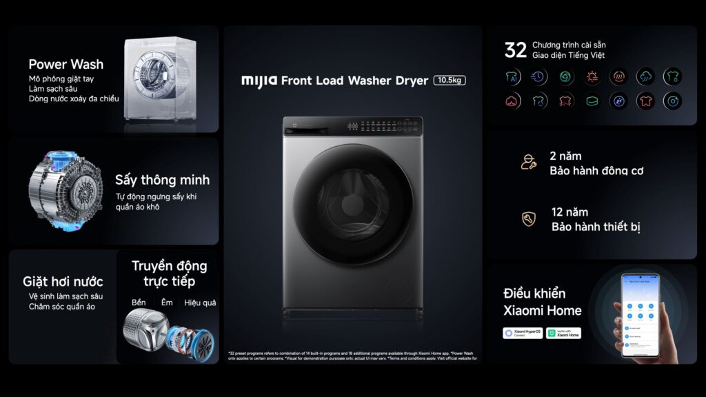 Mijia Front Load Washer Dryer