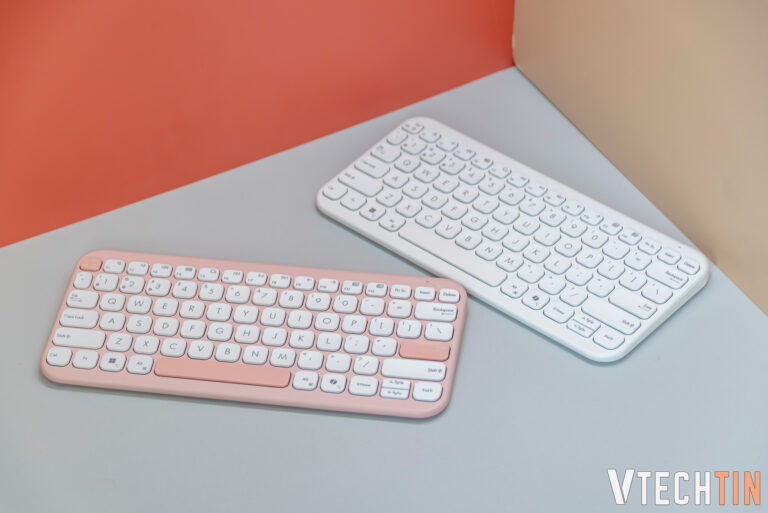 Trên tay ASUS Marshmallow KW100 – phím văn phòng siêu xinh, gọn gàng