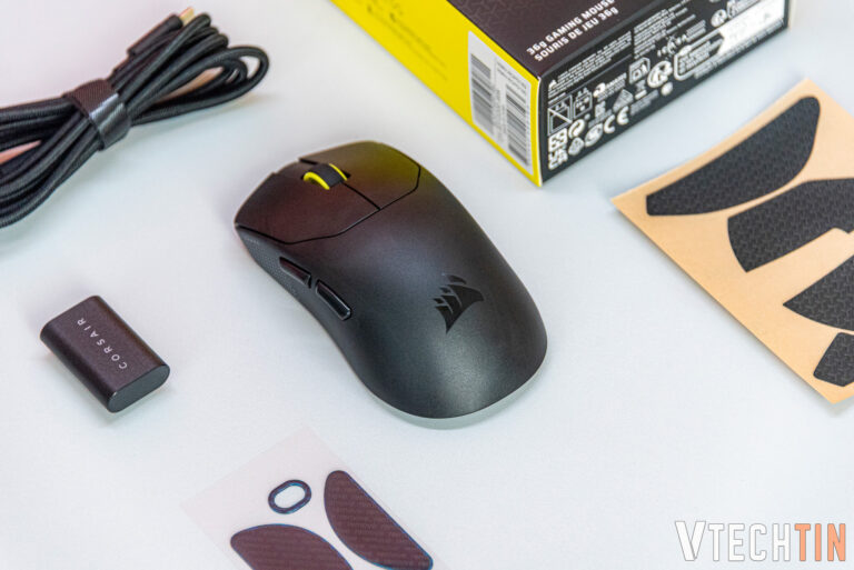 Trên tay CORSAIR Sabre V2 Pro – nhẹ như không, Polling Rate 8000Hz quá khủng