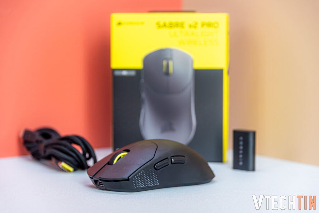 Trên tay CORSAIR Sabre V2 Pro