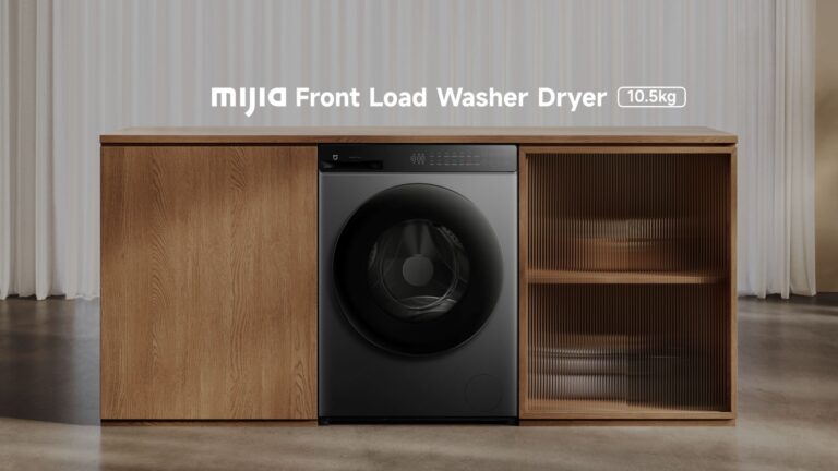 Xiaomi mở bán máy giặt sấy 2 trong 1 Mijia Front Load Washer Dryer 10.5kg: Lồng giặt siêu lớn, giặt hơi nước diệt khuẩn 99,99%