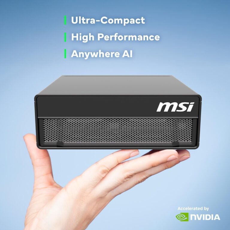 MSI ra mắt siêu máy tính AI cá nhân EdgeXpert xây dựng trên nền tảng NVIDIA DGX Spark – chính thức có mặt tại Việt Nam từ đầu tháng 11/2025