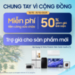 Samsung Gửi Trọn Sẻ Chia, Hỗ Trợ Tái Thiết Cuộc Sống