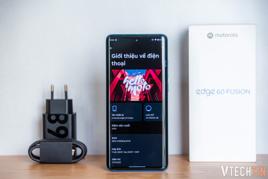 Đánh giá Motorola Edge 60 Fusion