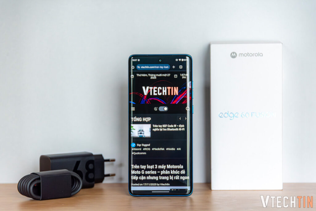 Đánh giá Motorola Edge 60 Fusion