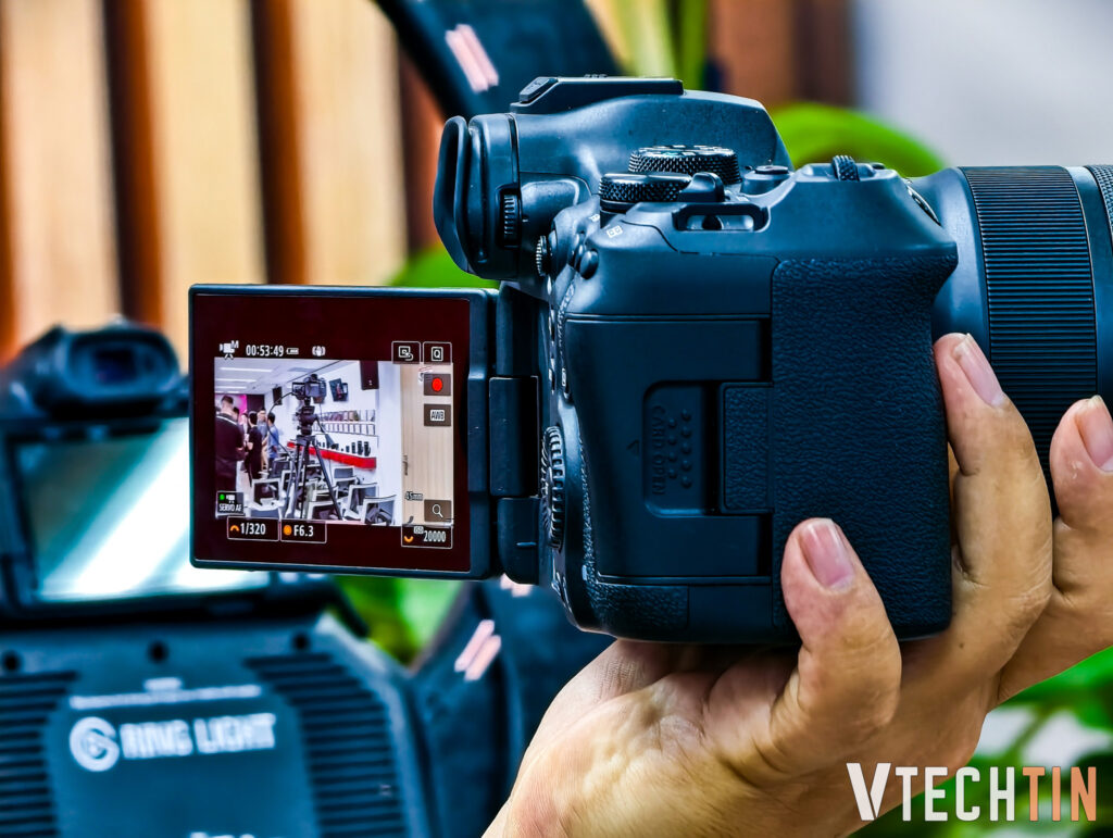 Trên tay Canon R6 Mark III