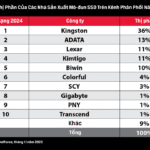 Kingston Dẫn Đầu Kênh Phân Phối SSD Trong Năm 2024