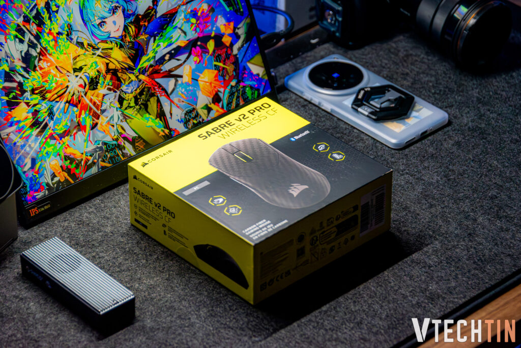 Trên tay COSAIR Sabre V2 Pro CF