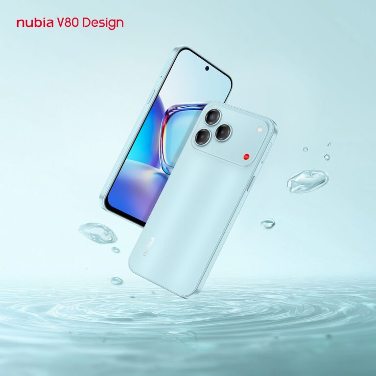 nubia ra mắt nubia V80 Series: Sự giao thoa giữa ngôn ngữ thiết kế cao cấp, AI thông minh và độ bền cực hạn