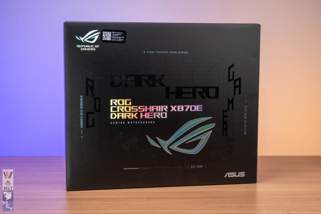 Trên tay ROG Crosshair X870E Dark Hero