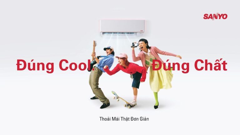 SANYO sẵn sàng khuấy động thị trường Việt Nam với diện mạo mới, đậm tinh thần “Stay Cool, Stay You – Đúng Cool, Đúng Chất” cùng SANYO Comfort