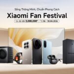 Xiaomi chính thức khởi động Xiaomi Fan Festival 2026 – “Sống thông minh, chuẩn phong cách” – với loạt ưu đãi hấp dẫn trên toàn hệ sinh thái
