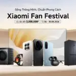 Xiaomi chính thức khởi động Xiaomi Fan Festival 2026 – “Sống thông minh, chuẩn phong cách” – với loạt ưu đãi hấp dẫn trên toàn hệ sinh thái
