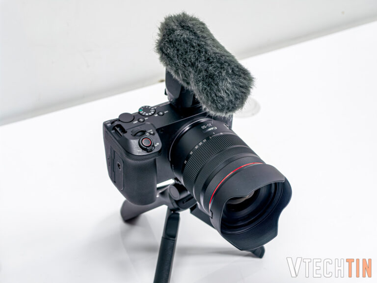 Bộ đôi sáng tạo nội dung mạnh mẽ – EOS R6 V và ống kính RF20-50mm F4 L IS USM PZ – linh hoạt cho mọi hành trình kể chuyện