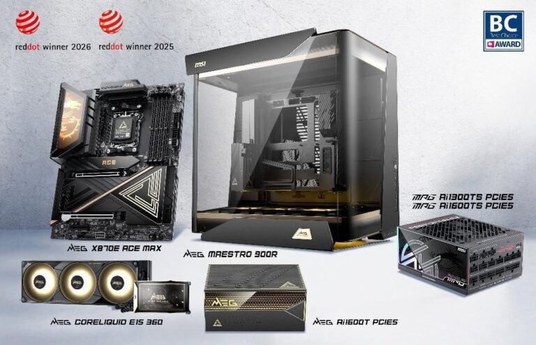 MSI Nâng Tầm Khả Năng Tùy Biến PC với Loạt Linh Kiện Mới tại COMPUTEX 2026
