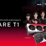 ASUS ra mắt card đồ họa T1 GeForce RTX 5070 và RTX 5060 Ti