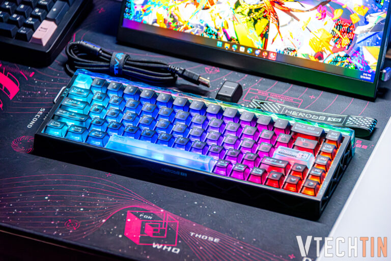 Trên tay Aula Hero 68 XS – đẹp độc, lại còn có công nghệ hỗ trợ gaming xịn xò