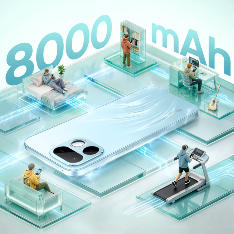 realme 16T 5G chính thức ra mắt: “Pin Siêu Sao” 8000mAh bứt phá giới hạn thời lượng pin cho thế hệ đam mê sáng tạo nội dung