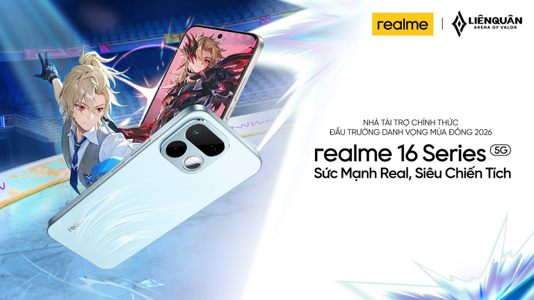 realme Đồng Hành Cùng Đấu Trường Danh Vọng Mùa Đông 2026: Đánh Dấu Hành Trình Thập Kỷ Nâng Tầm Esports Việt