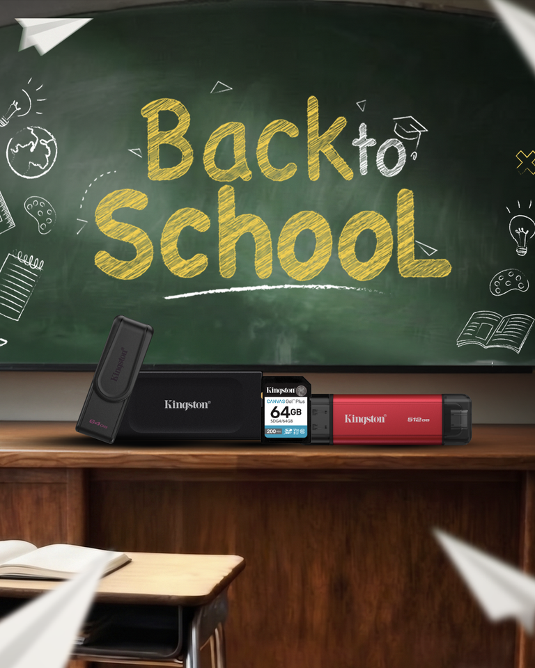Học Tập Hiệu Quả Mỗi Ngày Nhờ Tốc Độ Và Sự Bền Bỉ: Kingston Technology Mang Lại Những Ngày Học Thông Minh Hơn