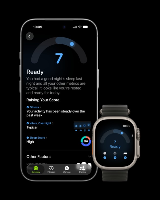 Hình ảnh thông tin cập nhật về mức độ sẵn sàng trên iPhone 18 Pro và Apple Watch Ultra 4.