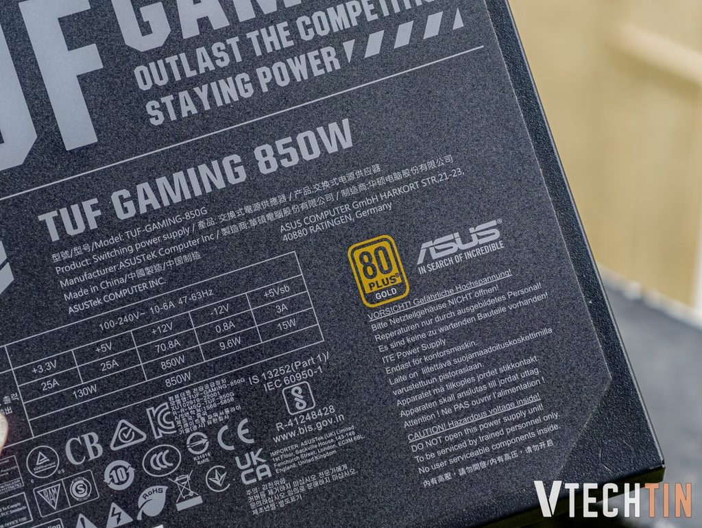 ASUS TUF Gaming 850W Gold