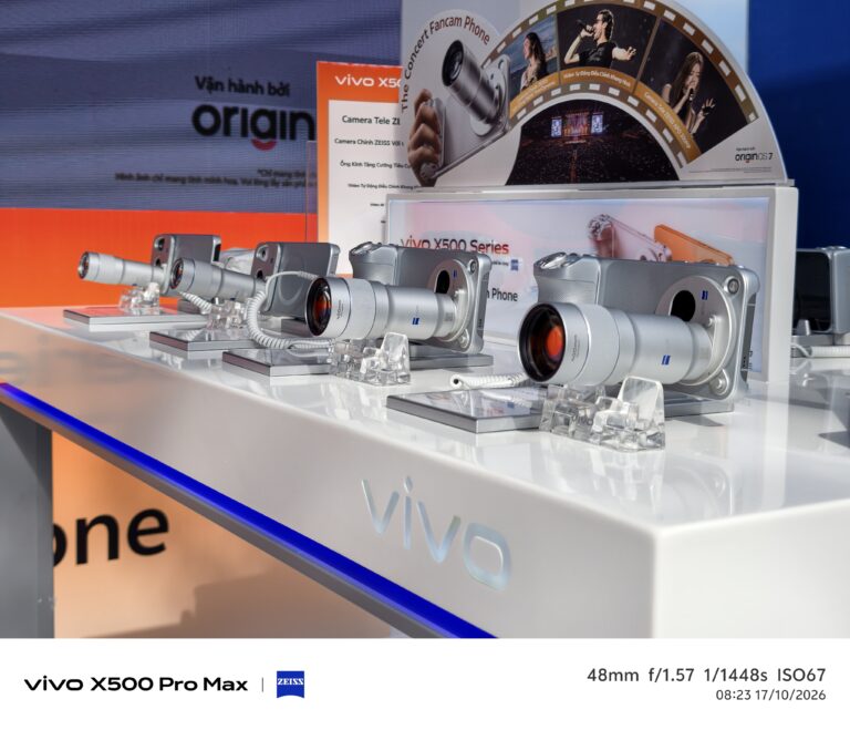 Trải nghiệm “The Concert Fancam Phone” vivo X500 Series tại Anh Trai Vượt Ngàn Chông Gai 2026