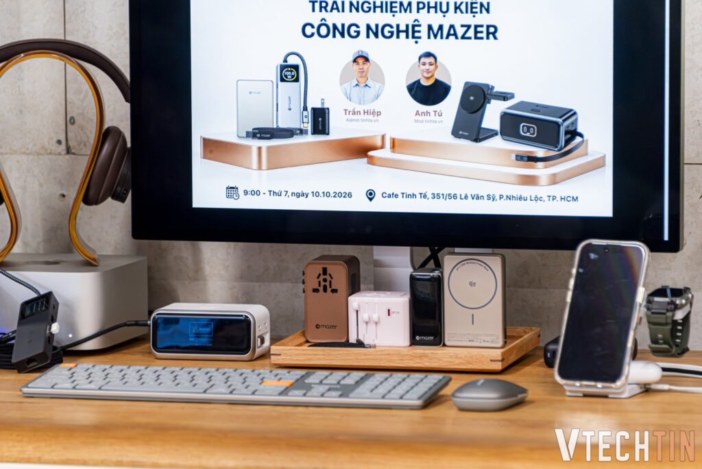Hệ sinh thái phụ kiện Mazer đa dạng sản phẩm được phân phối bởi TLC Trading