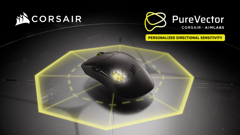 CORSAIR thay đổi cuộc chơi với công nghệ lia tâm PureVector xuất hiện độc quyền trên dòng chuột chơi game SABRE v3 PRO PureVector