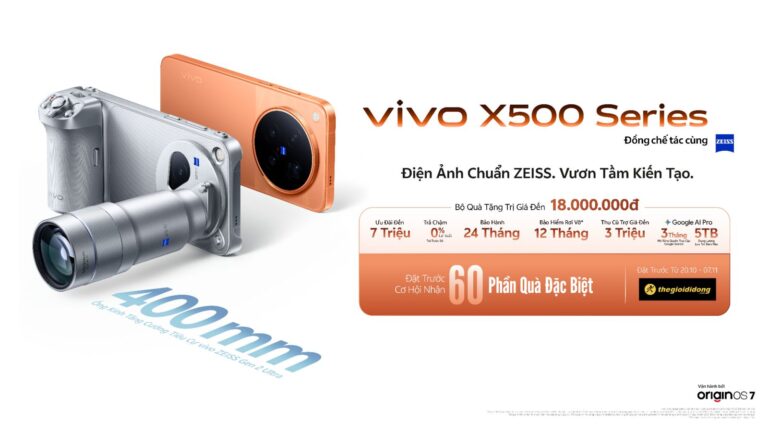 Trải nghiệm “The Concert Fancam Phone” vivo X500 Series tại Anh Trai Vượt Ngàn Chông Gai 2026